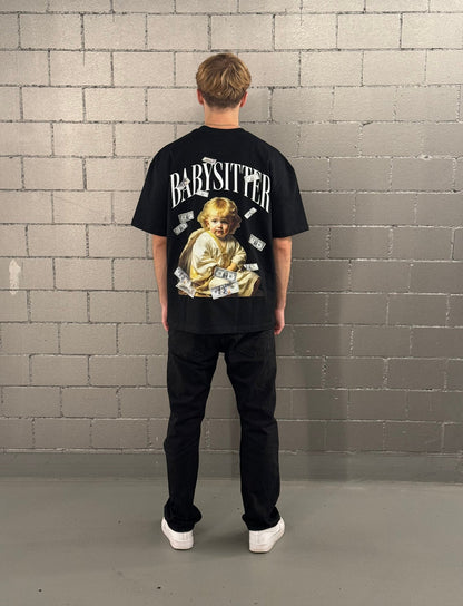 "BABYSITTER" T-SHIRT BLACK